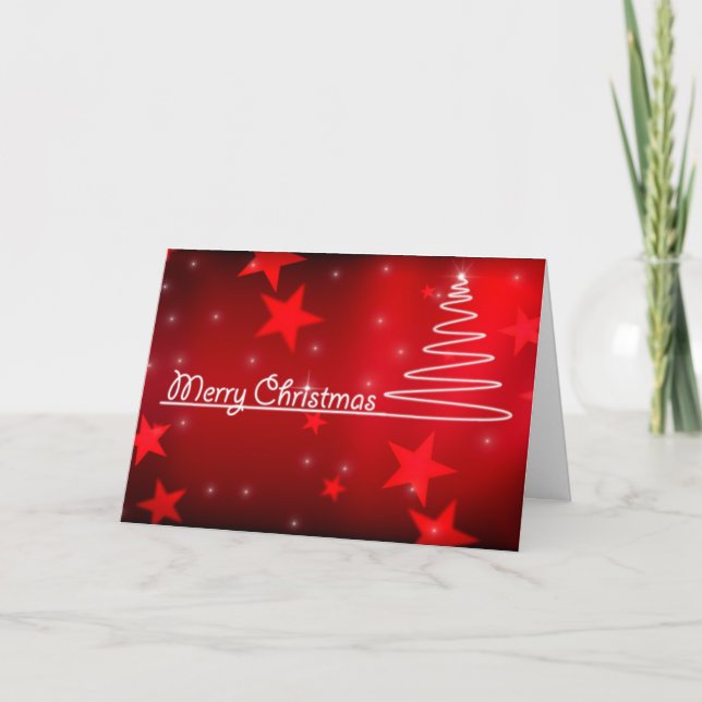 Cartão De Festividades Christmas Card (Frente)