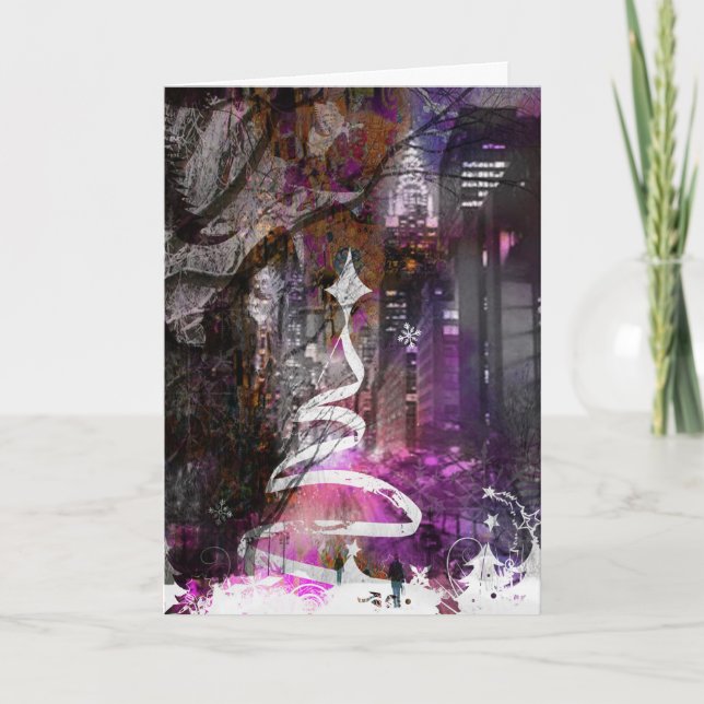 Cartão De Festividades Christmas Card (Frente)