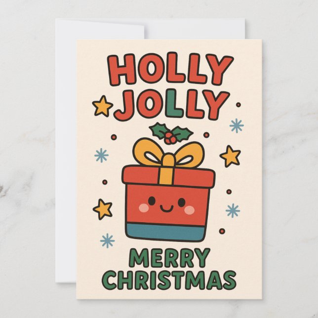 Cartão De Festividades Christmas card (Frente)