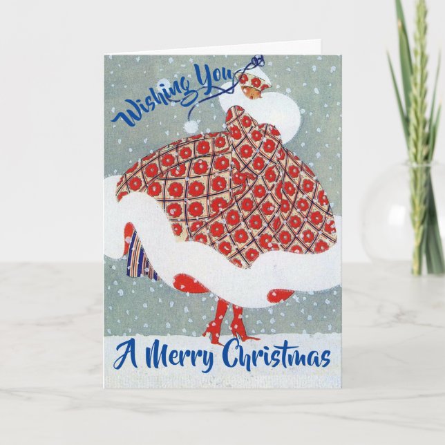 Cartão De Festividades Christmas card (Frente)