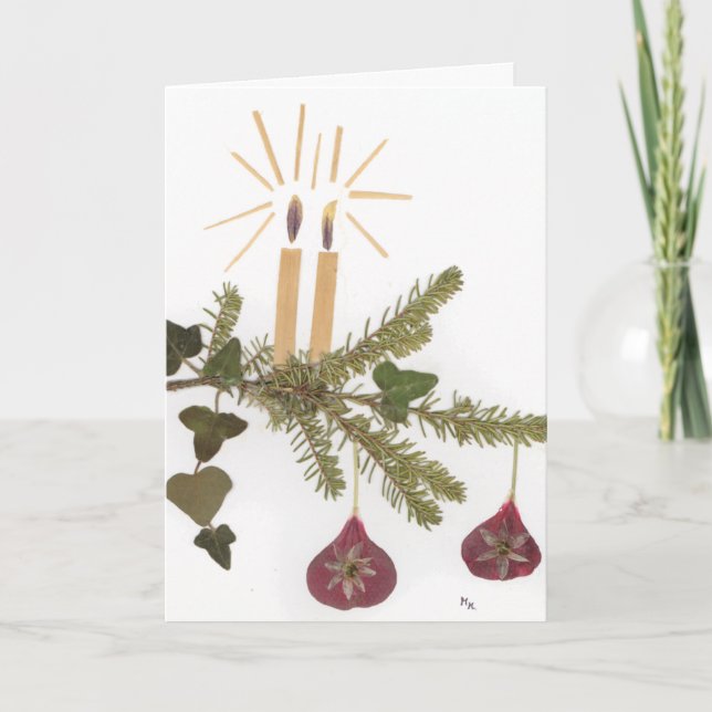 Cartão De Festividades Christmas Card (Frente)