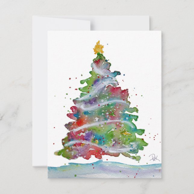 Cartão De Festividades Christmas Card (Frente)