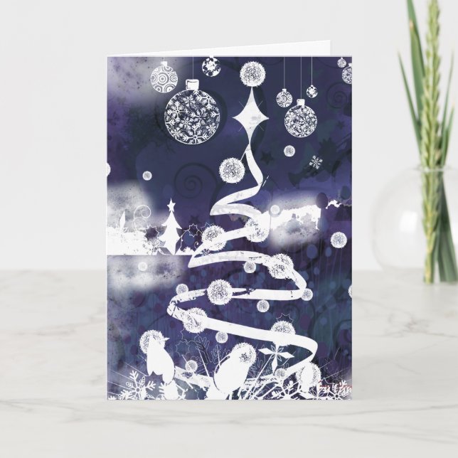 Cartão De Festividades Christmas Card (Frente)