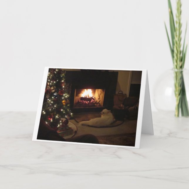 Cartão De Festividades Christmas Card (Frente)