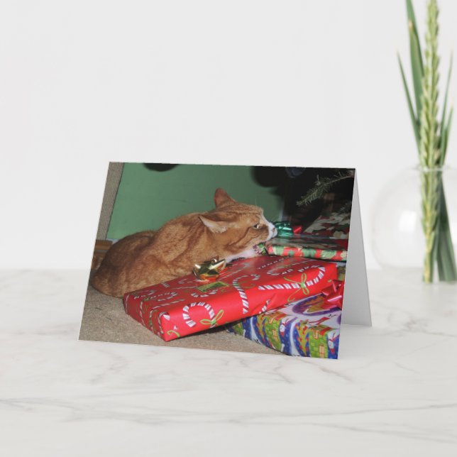 Cartão De Festividades Christmas Card (Frente)