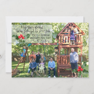 Cartão De Festividades Christmas Card - Angel by your side