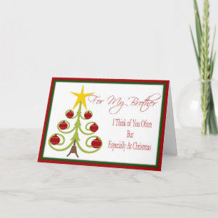 Cartão De Festividades Christmas Card for Brother