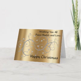 Cartão De Festividades Christmas Card for family and friends