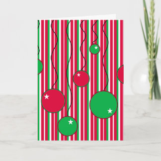 Cartão De Festividades Christmas Card: Modern Pizazz