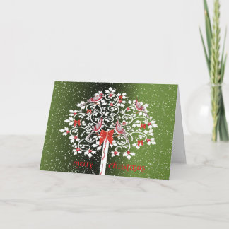 Cartão De Festividades Christmas Cardinals Greeting Card