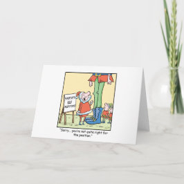 Cartão De Festividades Christmas Cartoon Elf Audition