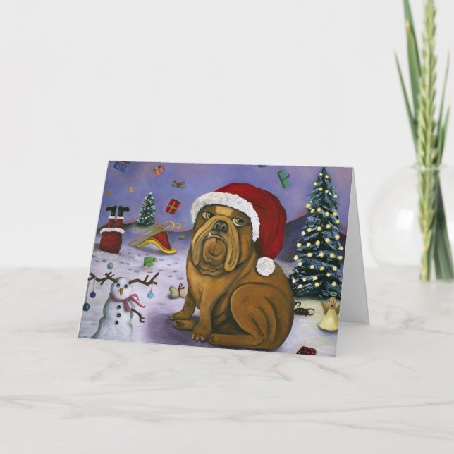 Cartão De Festividades Christmas Crash (Frente)