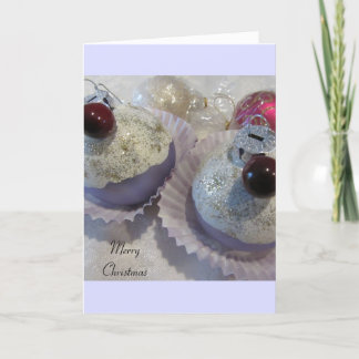 Cartão De Festividades Christmas Cupcake Tree Decorations