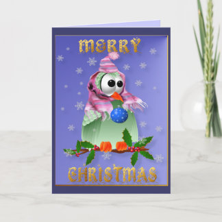 Cartão De Festividades Christmas Decoration Bird Card