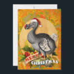 Cartão De Festividades Christmas Dodo Bird<br><div class="desc">© El Diputado,  2015</div>