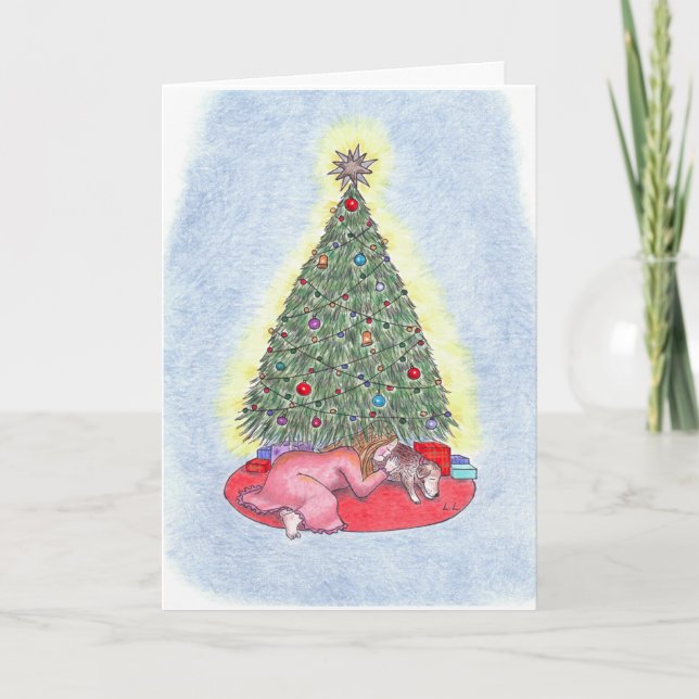 Cartão De Festividades Christmas Dreams (Frente)