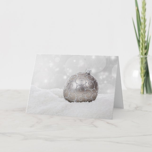 CARTÃO DE FESTIVIDADES CHRISTMAS ELEGANCE (Frente)