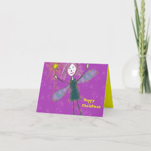 Cartão De Festividades Christmas Fairy Card