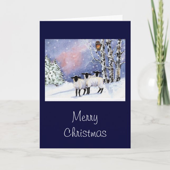 Cartão De Festividades Christmas Friends (Frente)