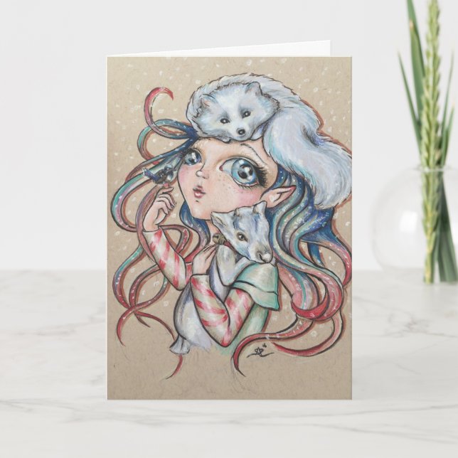 Cartão De Festividades Christmas Friends (Frente)