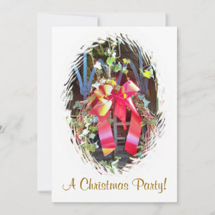CARTÃO DE FESTIVIDADES CHRISTMAS GARLAND