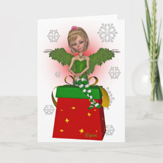 Cartão De Festividades Christmas Gift Pixi Greeting Card