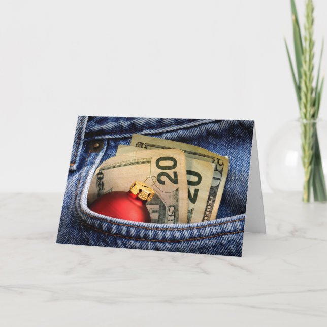 Cartão De Festividades Christmas Giving (Frente)