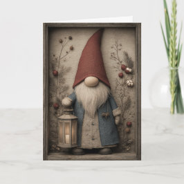 Cartão De Festividades Christmas Gnome