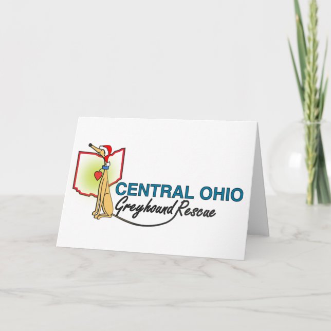 Cartão De Festividades Christmas Greeting Card (Frente)