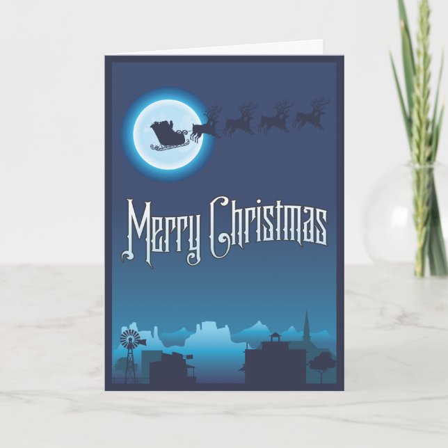 Cartão De Festividades Christmas Greeting Card003 (Frente)