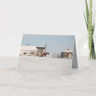 Cartão De Festividades Christmas Greeting Card by Anthony Cornett.