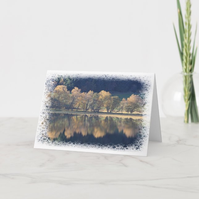 Cartão De Festividades Christmas Greeting card for nature lovers. (Frente)