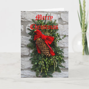 Cartão De Festividades Christmas Greetings