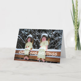 Cartão De Festividades Christmas greetings
