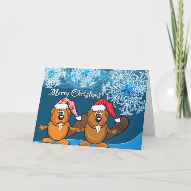 Cartão De Festividades Christmas greetings (Frente)