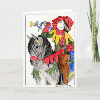 Cartão De Festividades Christmas Herald