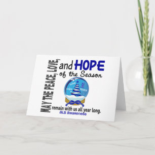 Cartão De Festividades Christmas Holiday Snow Globe 1 ALS