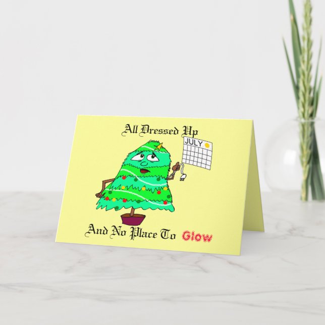 Cartão De Festividades Christmas in July (Frente)