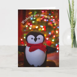 Cartão De Festividades Christmas Joy