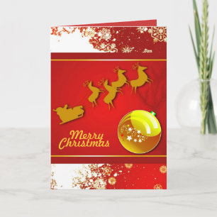 Cartão De Festividades Christmas Joy Card
