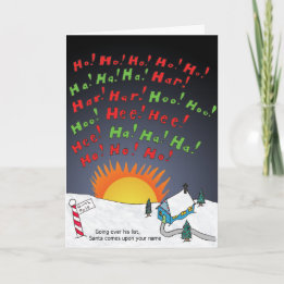 Cartão De Festividades Christmas List