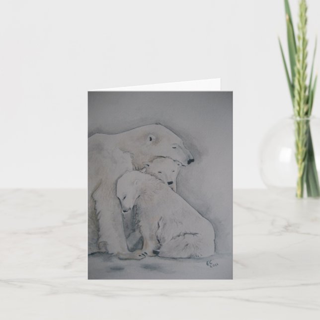 Cartão De Festividades Christmas Love (Frente)