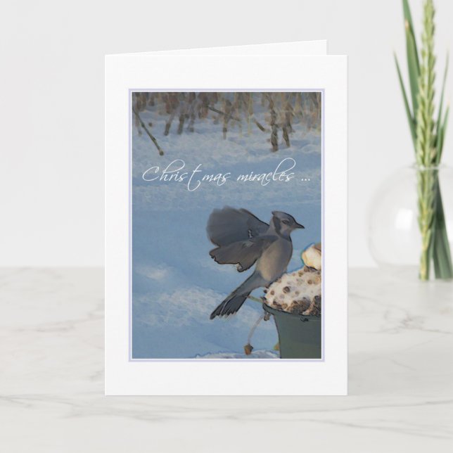 CARTÃO DE FESTIVIDADES CHRISTMAS MIRACLES (Frente)