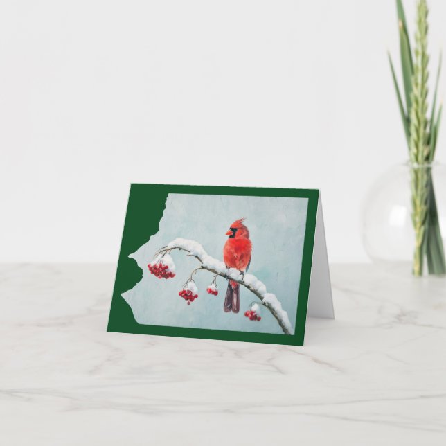 Cartão De Festividades Christmas New Year Greeting Card (Frente)