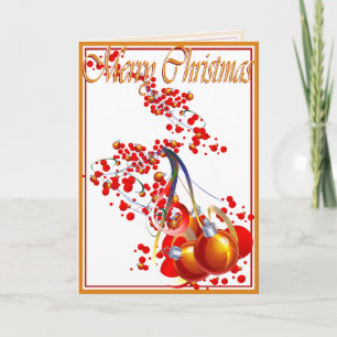 Cartão De Festividades Christmas, New Year, Holiday - Ornaments