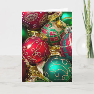 Cartão De Festividades Christmas Ornaments
