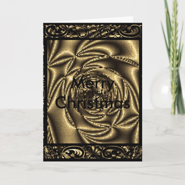 Cartão De Festividades "Christmas Past"* (Frente)