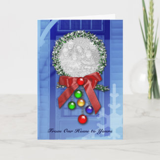 Cartão De Festividades Christmas photo card