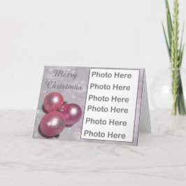 Cartão De Festividades Christmas Photo Frame Greeting Card