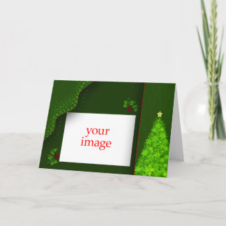 Cartão De Festividades Christmas Photo Template Card